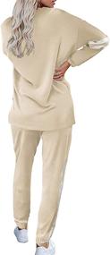 img 2 attached to 👖 Women's Lounge Sweatpants with Sleeve Pockets: Fashionable Women's Clothing, Jumpsuits, Rompers & Overalls