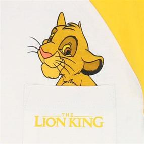 img 1 attached to Disney Boys Lion T Shirt White