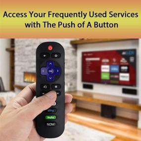 img 1 attached to 📺 TCL Roku TV Remote Replacement - RC280 and RC282 for Enhanced Smart LED TV Experience (55s405, 43s425, 40s325)