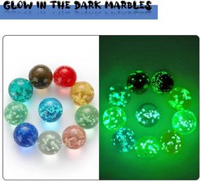 img 1 attached to 🌈 Luminous Glowing Colorful Marbles in Multi Colors: Bring Vibrance to Your Decor!