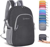 🎒 zomake packable backpack: lightweight, water resistant daypack for camping, travel, and hiking логотип