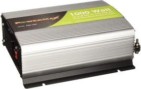 img 4 attached to 💡 1000W Powermax Pure Sine Wave DC to AC Power Inverter - Metallic Silver, Model: 1000W