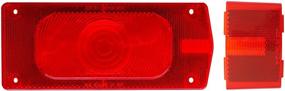 img 2 attached to 🔴 A36R Red Tail and Side Marker Light Replacement Lens Set for Optronics