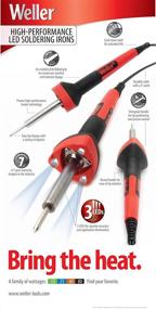 img 1 attached to Weller SP25NBUS LED Soldering Iron - Standard Duty, Red/Black (Bulk)