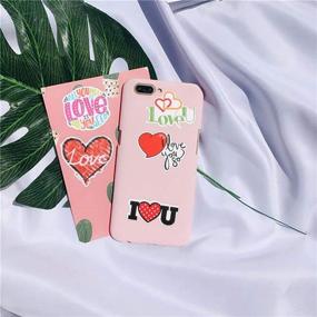 img 1 attached to ❤️ 100pcs FaCraft Love Sticker: Heart-Shaped Scrapbook Sticker for Valentine's Day Decor & Couple Planner