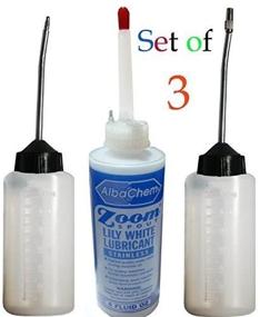 img 1 attached to 🧴 Set of 3 Machine Lubricant Oil Dispensers with Convenient Zoom Spout for Precise Oil Application