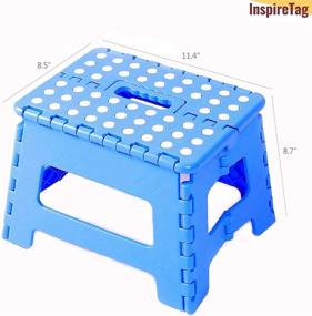 img 2 attached to InspireTag Folding Step Stool Collapsible Kids' Home Store