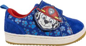 img 2 attached to Paw Patrol Toddler Shoes: Adjustable Strap for Chase Marshall Skye, Toddler Size 4-8