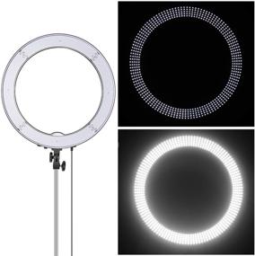 img 3 attached to Neewer 18-Inch Ring Light: 55W Dimmable 5500K LED with Color Filter, Soft Tube and Carrying Bag - Perfect for YouTube, TikTok, Selfies, and Photography, Compatible with Cameras & Smartphones