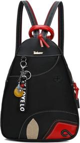 img 4 attached to Eshow Backpack Crossbody Mulitifunctional Shoulder