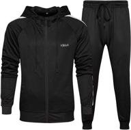 👖 review and buying guide: aotorr men's tracksuit - full zip running jogging athletic sports set casual sweat suit логотип