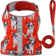 🐾 anbeer red-xs cat and puppy escape proof harness with reflective strap – adjustable vest and 5ft leash for small cats logo