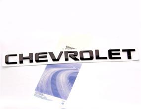 img 4 attached to Yoaoo® Chevrolet Эмблема названия Silverado