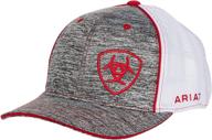 flexfit cap with embroidered shield - ariat logo