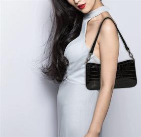 img 1 attached to Medium Shoulder Handbag Removable Evening Women's Handbags & Wallets in Shoulder Bags