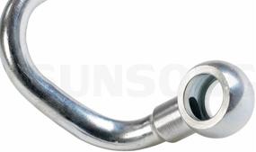 img 2 attached to 💪 Premium Power Steering Pressure Line Hose: Sunsong 3401109 - Perfect Assembly