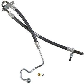 img 3 attached to 💪 Premium Power Steering Pressure Line Hose: Sunsong 3401109 - Perfect Assembly