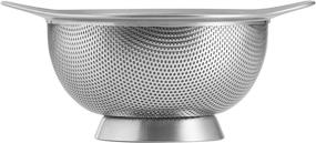 img 3 attached to 🍲 Tramontina Colander Gourmet Stainless Steel 1.25-Quart - Top Quality Kitchen Essential, 80201/003DS