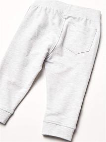 img 3 attached to 👖 DKNY Boys Heather Light Pants Clothing Set for Boys' Clothing