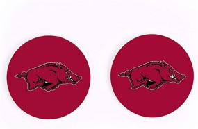 img 4 attached to 🦌 Ultimate Arkansas University Razorbacks Absorbent Coasters: Keep Your Surfaces Spotless!