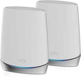 img 4 attached to 📶 NETGEAR Orbi RBK752 - Whole Home Tri-band Mesh WiFi 6 System with 1 Satellite Extender, Coverage up to 5,000 sq. ft., Supports 40 Devices, AX4200 (Up to 4.2Gbps)