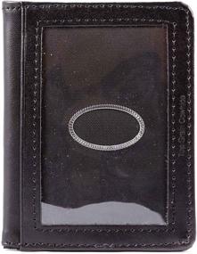 img 1 attached to 👔 Men's Big Skinny Yorker Leather Wallet - Optimal Accessories for Style and Function