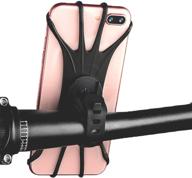 🚲 aocks universal bike phone mount: convenient and adjustable bicycle holder for iphone xs/xr/xs max/8/7/6/6s plus, galaxy note9/s9/s9 plus/s8/s8 plus (black) logo