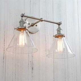 img 2 attached to Vintage Industrial Antique 2 Lights Sconces Lighting & Ceiling Fans