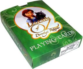 img 1 attached to Legends of Oz Movie Characters - 52 Card Poker Deck with Jokers: A Fun and Exciting Playing Experience for Kids with Oz Characters