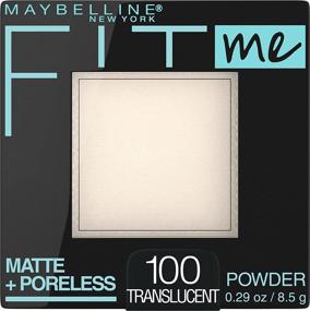 img 4 attached to 💖 Maybelline New York Fit Me Matte + Poreless Powder Makeup Review - Translucent Shade | 0.29 Oz