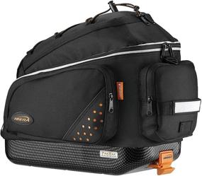 img 4 attached to 🚲 Ibera Bike Commuter Trunk Bag - Quick Release Clip-On Design with Detachable Shoulder Strap