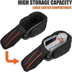 img 2 attached to 🚲 Ibera Bike Commuter Trunk Bag - Quick Release Clip-On Design with Detachable Shoulder Strap