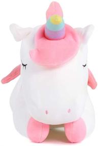 img 2 attached to DOLDOA Stuffed Unicorn Pillow Animals Kids' Home Store