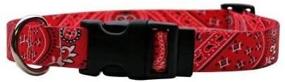img 2 attached to Bandana Blue Easy-Snap Collar by Yellow Dog Design