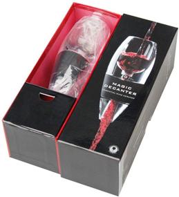 img 2 attached to 🍷 Yushengda Wine Aerator - Enhance Wine Flavor with Premium Aerating Pourer and Decanter Spout - Universal Transparent Decanter for Red or White Wine Bottles