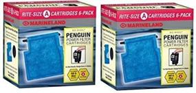 img 1 attached to 🐧 Optimized Marineland 12-Pack Penguin Rite A-Size Water Filter Cartridge