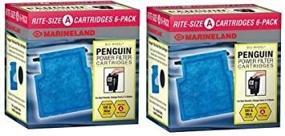 img 4 attached to 🐧 Optimized Marineland 12-Pack Penguin Rite A-Size Water Filter Cartridge