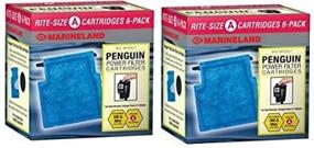 img 2 attached to 🐧 Optimized Marineland 12-Pack Penguin Rite A-Size Water Filter Cartridge