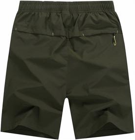 img 2 attached to MAGCOMSEN пляжные шорты с карманами Мужская одежда и активный отдых вне помещения