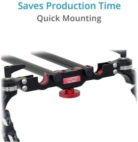 img 1 attached to Enhance Your Shooting Experience with CAMTREE Hunt Quick Mount Rosette Handle Set - Upgrade Your DSLR Video Camera Cage Shoulder Rig Kit (CH-QM-H)