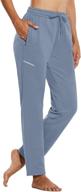 baleaf women's fleece lined pants with zipper pockets - warm sweatpants for winter sports, running, and hiking logo
