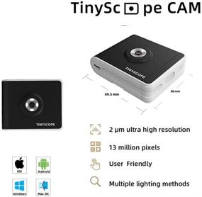 img 2 attached to Wireless Mini Phone Microscope: TinyScope, the Portable Camera for Smartphone, Tablet & PC