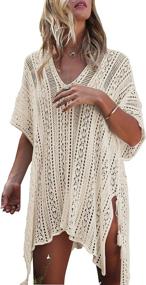 img 3 attached to 👙 Wander Agio Women's Clothing: Swimsuit Sleeve Coverups