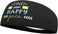 🏃 bondi band discover your optimal pace - moisture-wicking 4-inch headband logo