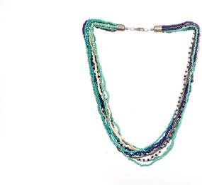 img 2 attached to 💎 RICHERA Multi-Layer Strand Necklace: Elegant Neckpiece for Women and Girls Jewelry