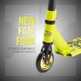 img 2 attached to 🛴 Fuzion X-3 Pro Scooter (Lime): Unleash Unlimited Thrills with the Ultimate Stunt Scooter!