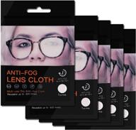 👓 mafenly anti-fog microfiber glasses cleaning cloth - pack of 5 pieces, ideal for all electronic equipment screens and lenses - white (5 pack) logo