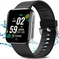 📱 uwinmo smart watch: advanced fitness tracker with heart rate monitor, activity pedometer, and information reminder for android ios phones - waterproof, sport watch for women and men logo