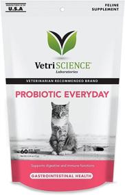 img 2 attached to 🐱 VetriScience Probiotic Everyday for Cats - Digestive Support Supplement, 60 Bite Sized Chews
