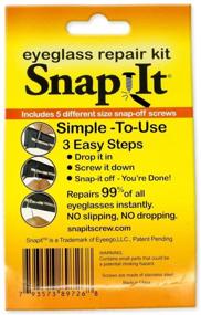 img 2 attached to Snap Eyeglass Repair Kit Pack